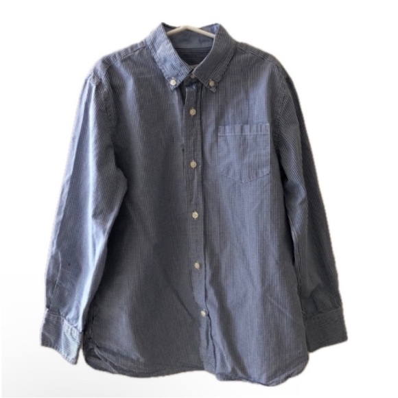 Boys Blue Striped Shirt - Picture 1 of 2